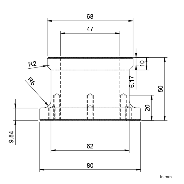 SRM Shaft Mount for SC2