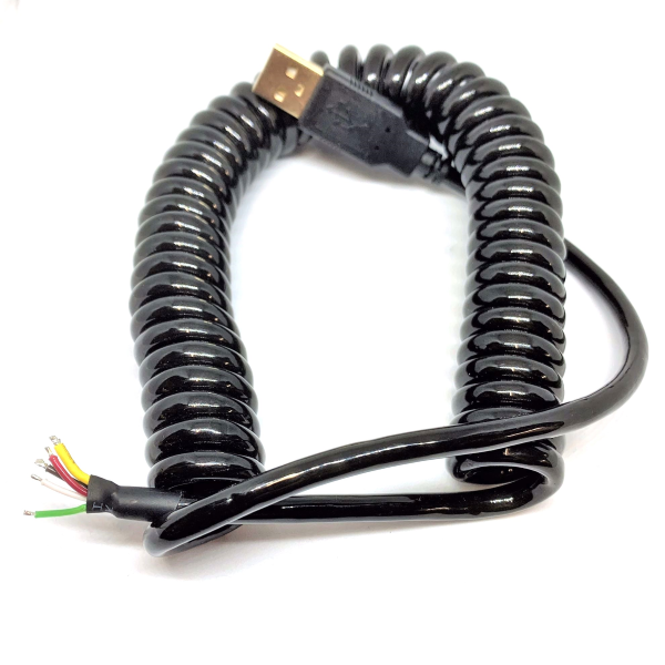 SRM Coiled USB Cable – Sim Racing Machines