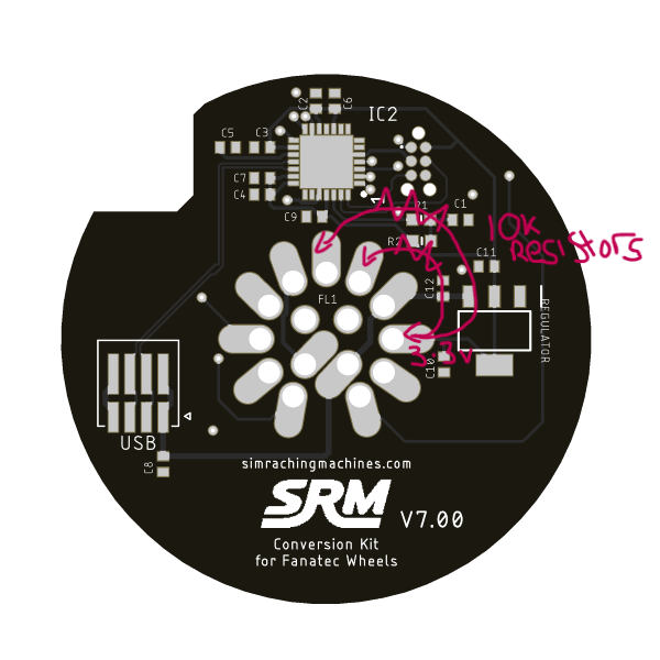7x Kit Replacement PCB (Simube Hub)