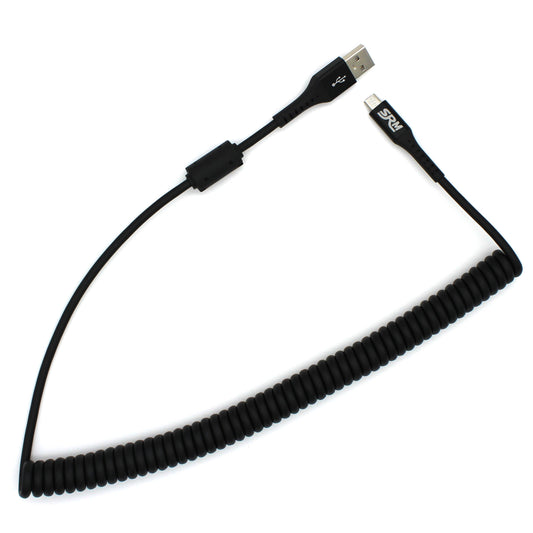 SRM Coiled USB Cable USB C Premium