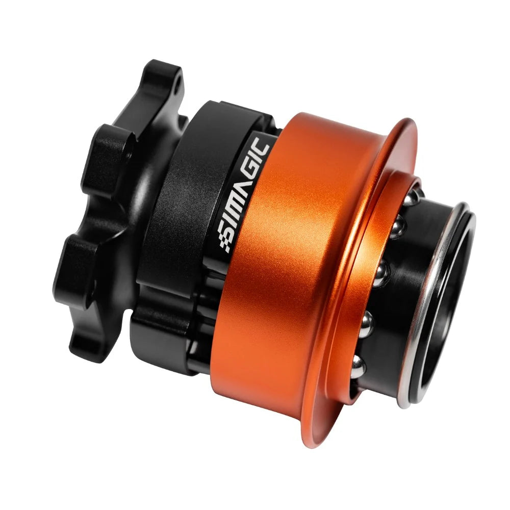 Sim Racing Machines Steering Wheels • SRM Adapted Simagic USB Quick Release (QR-A)