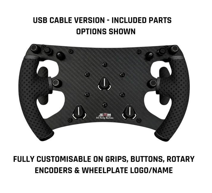 Sim Racing Wheel (SRM x Pineapple Grips Collaboration)