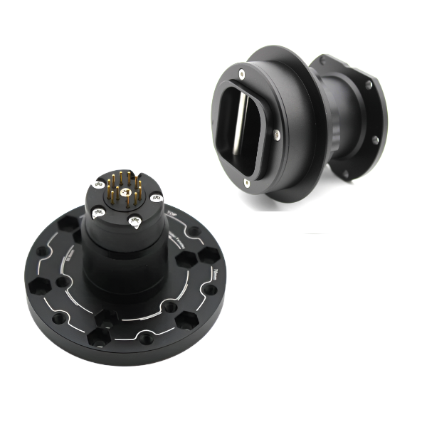 SRM Emulator V7 Std for Fanatec Wheel-Base with QR2 Fitted