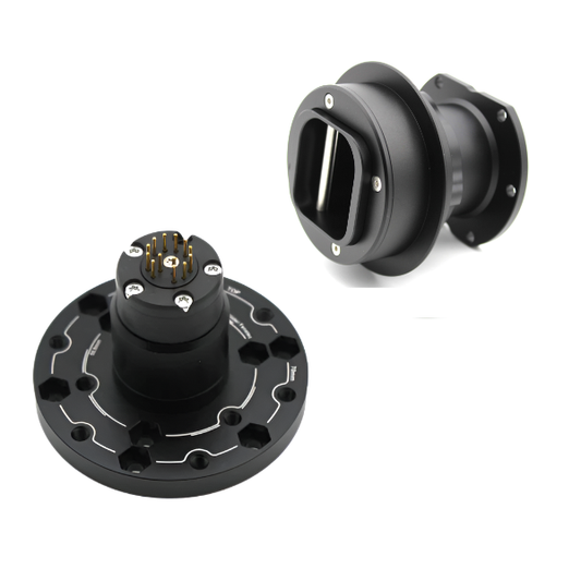 SRM Emulator V7 Std for Fanatec Wheel-Base with QR2 Fitted