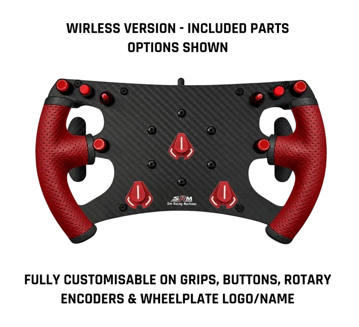 Sim Racing Wheel (SRM x Pineapple Grips Collaboration)