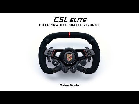 Fanatec CSL Elite Steering Wheel Porsche Vision GT – Sim Racing